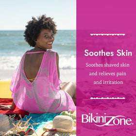 Bikini Zone After Shave Gel 1 Oz packaging