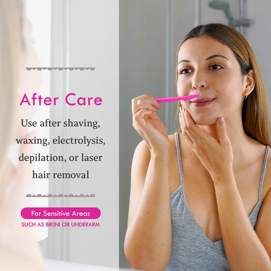 Bikini Zone After Shave Gel 1 Oz with lidocaine ingredients