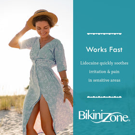 Bikini Zone After Shave Gel packaging details