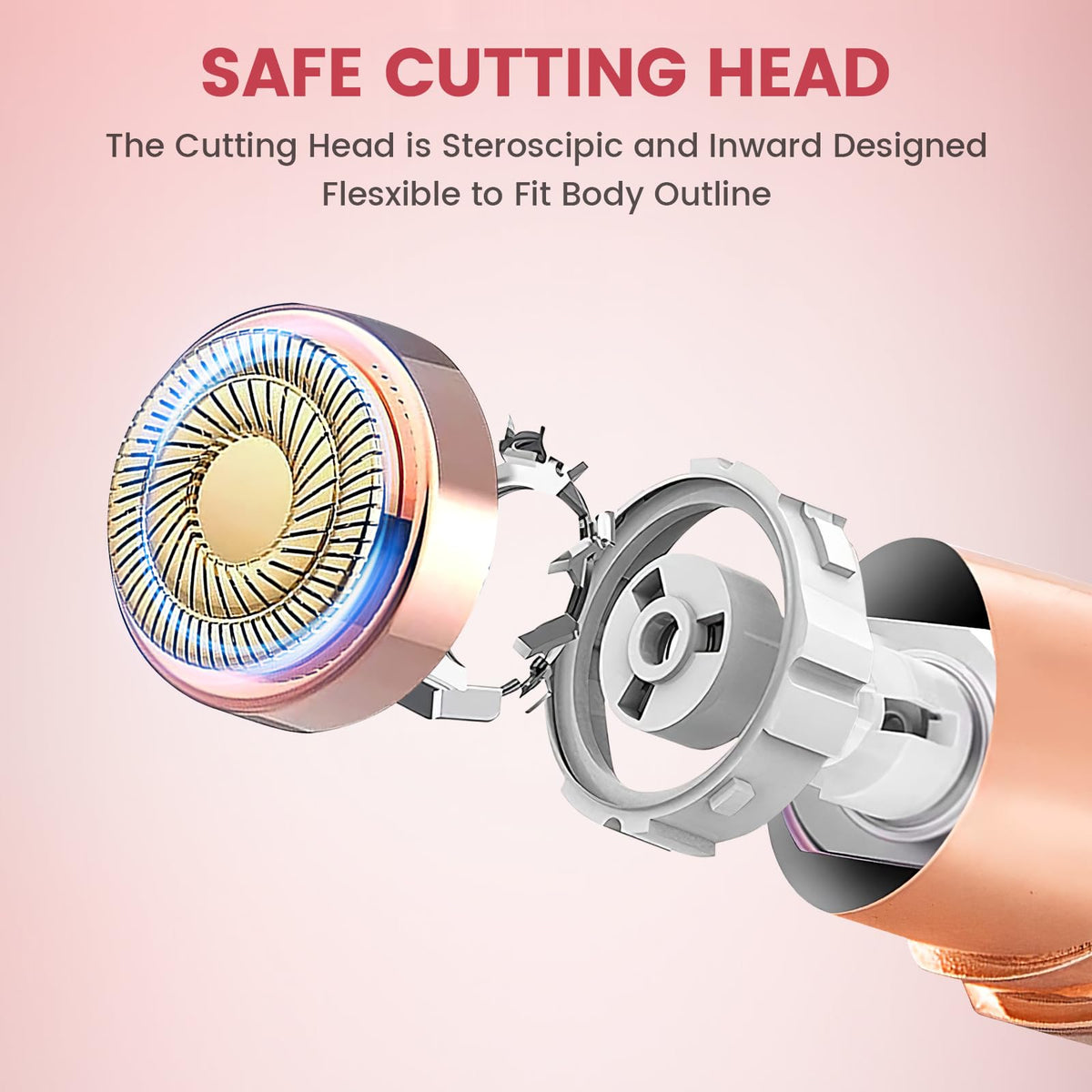 bikurpia Facial Hair Removal Device brush for easy cleaning