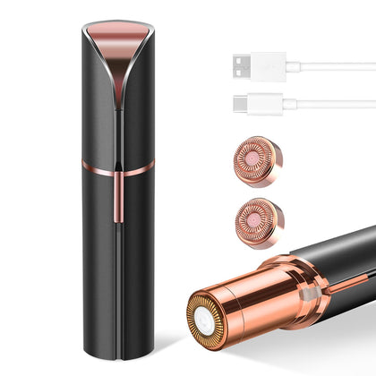 bikurpia Facial Hair Removal Device front view with LED light