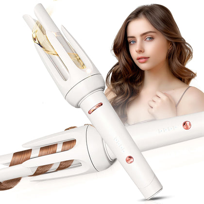 BILITOK Auto Hair Curler front view in white
