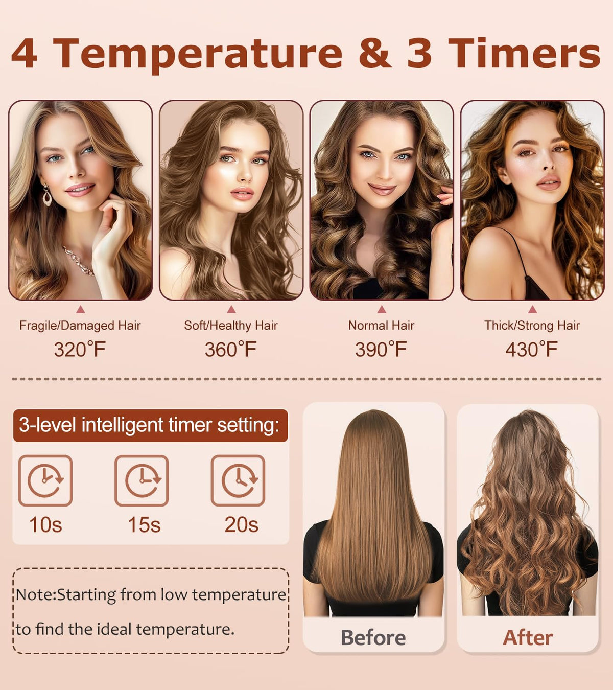 BILITOK Auto Hair Curler side view highlighting design