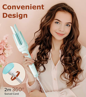 BILITOK Automatic Curling Iron showing anti-scald design
