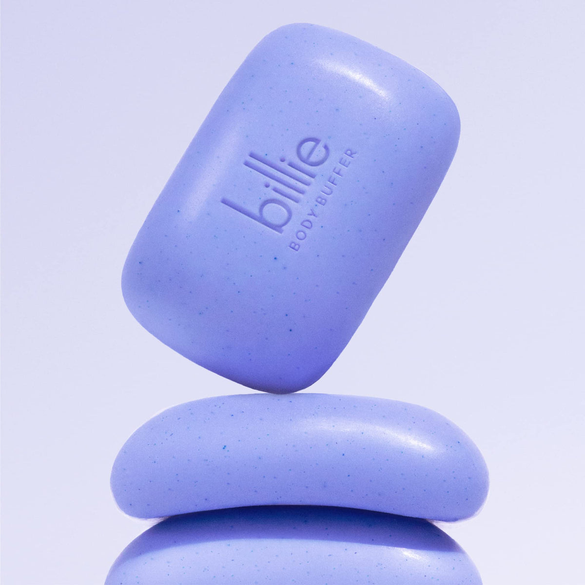 Billie Body Buffer close-up showing shea butter and aloe