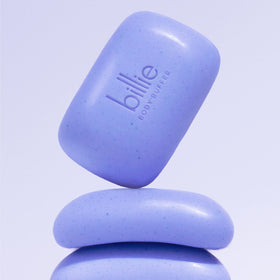 Billie Body Buffer close-up showing shea butter and aloe