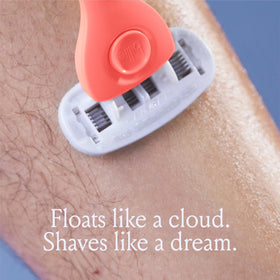 Billie Razor displayed alongside Billie Whipped Shave Cream