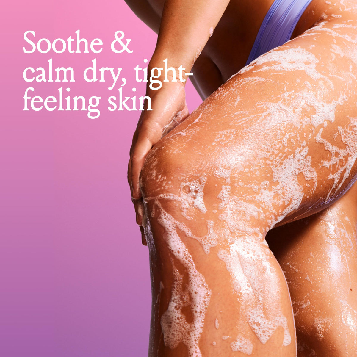Billie Soothe Body Wash Lavender Milk 18 Fl Oz back view