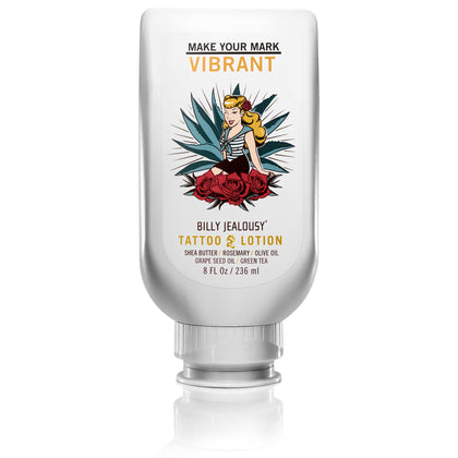 Billy Jealousy Tattoo Lotion 8 Fl Oz front view