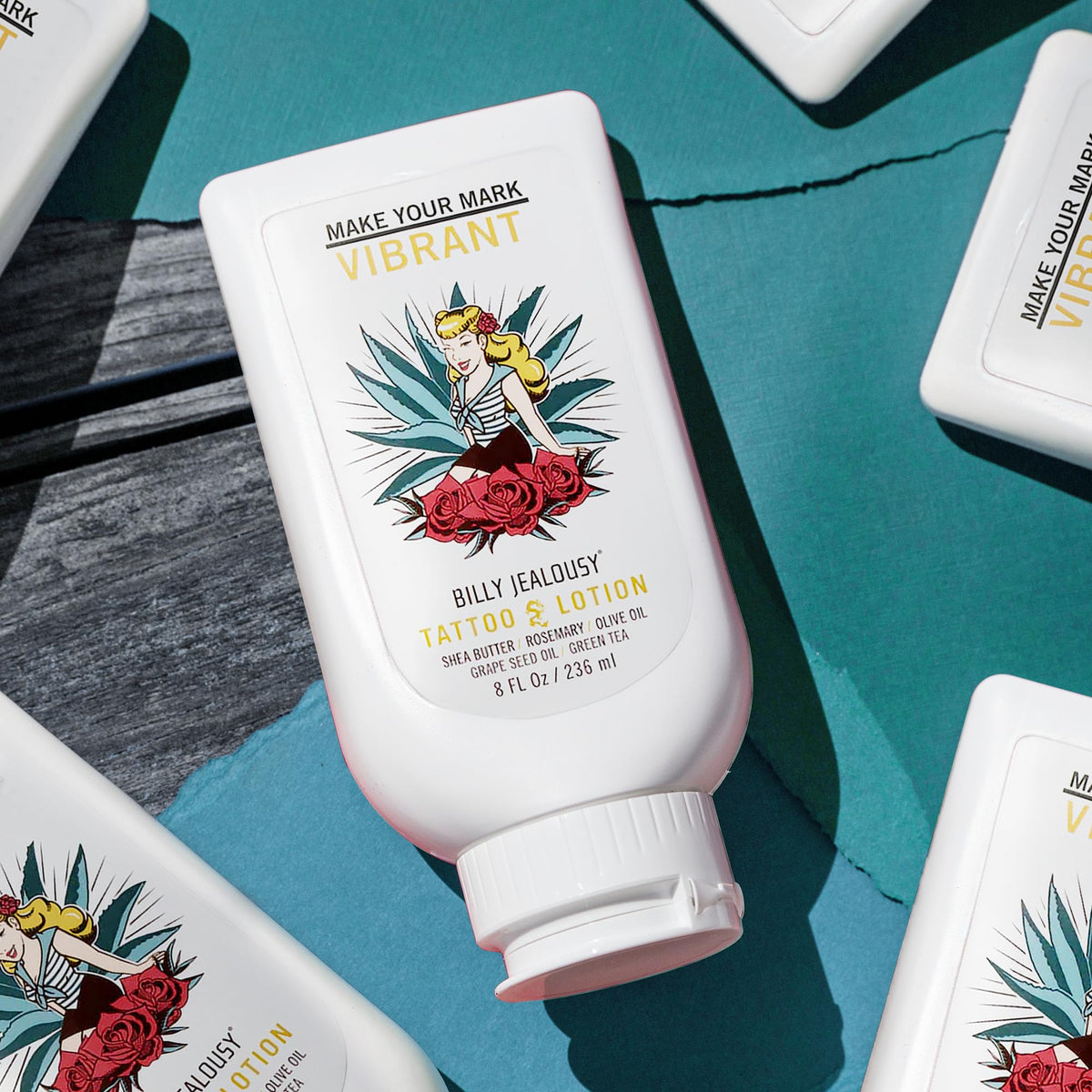 Billy Jealousy Tattoo Lotion with shea butter and essential oils