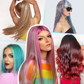 Bintvoy Hair Tinsel packaging with all included tools