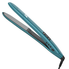 BIO IONIC 10X Styling Iron front view in teal