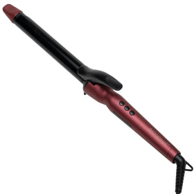 BIO IONIC Long Barrel Curling Iron Velvet Rouge front view