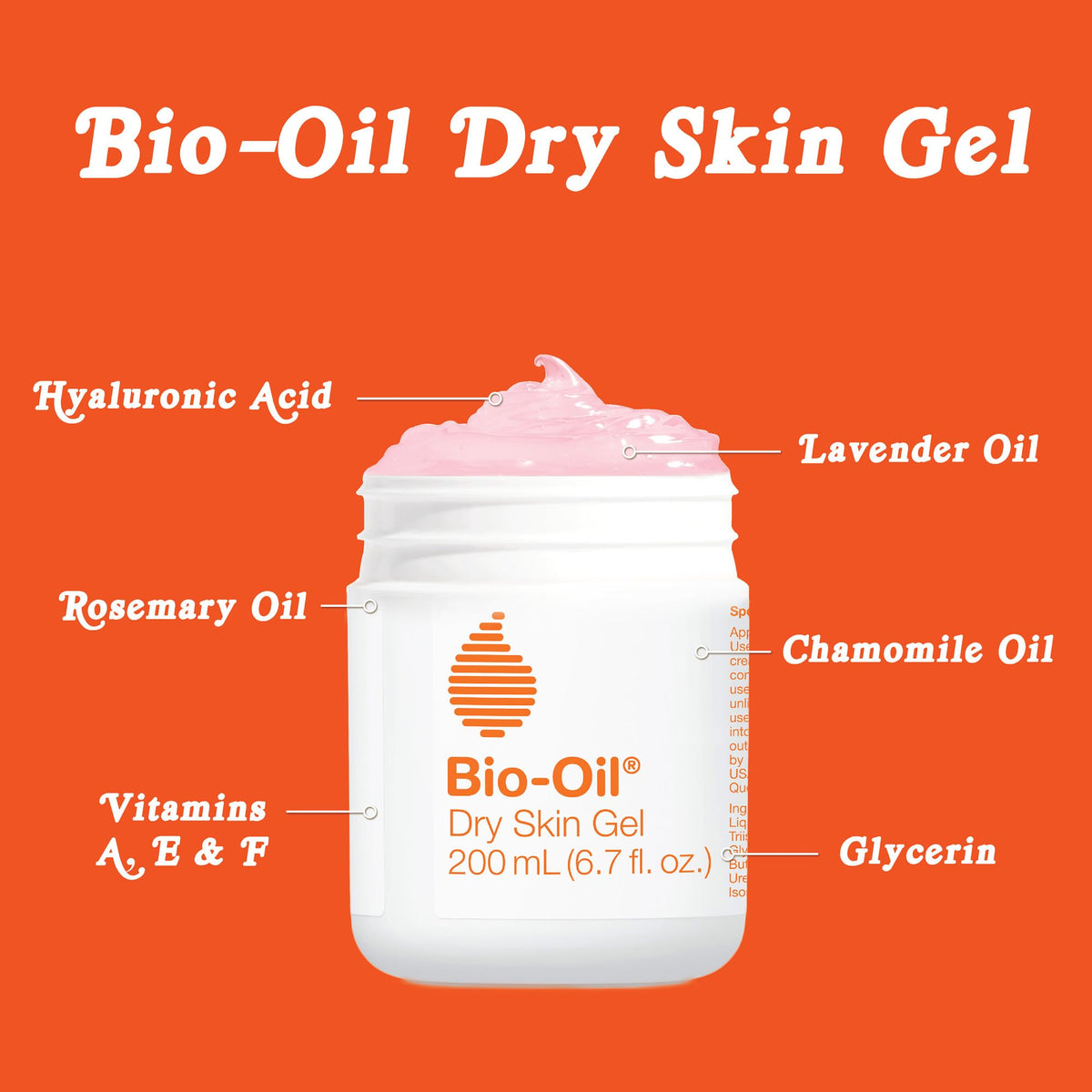 Bio-Oil Dry Skin Gel texture close-up