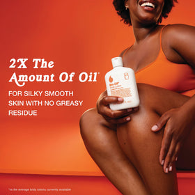 Bio-Oil Moisturizing Body Lotion back view with ingredient details