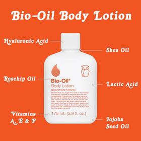 Bio-Oil Moisturizing Body Lotion texture on hand