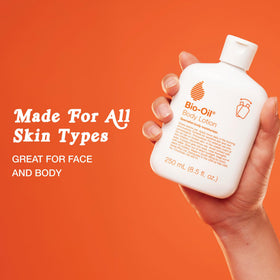 Bio-Oil Moisturizing Body Lotion with a close-up of the pump