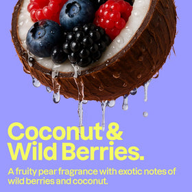 BIO SPECTRA ATTITUDE Body Wash Coconut & Wild Berries 16 Fl Oz in shower setting