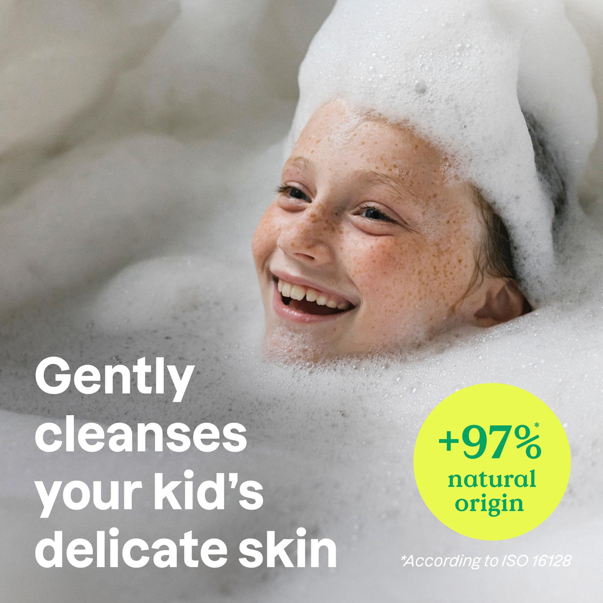 BIO SPECTRA ATTITUDE Bubble Wash for Kids packaging side view