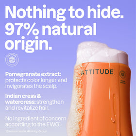 BIO SPECTRA ATTITUDE Colorlast Shampoo 473 mL side view