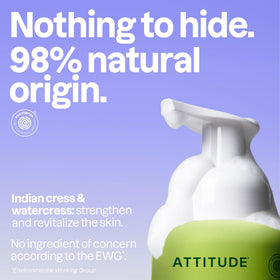 BIO SPECTRA ATTITUDE Foaming Hand Soap 10 Fl Oz side view
