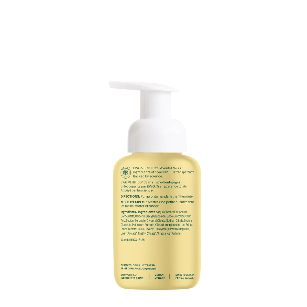BIO SPECTRA ATTITUDE Foaming Hand Soap with fresh cucumber and Earl Grey tea