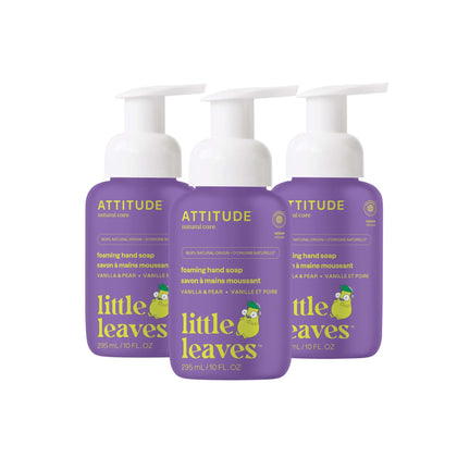 BIO SPECTRA ATTITUDE Kids Foaming Hand Soap front view with pump