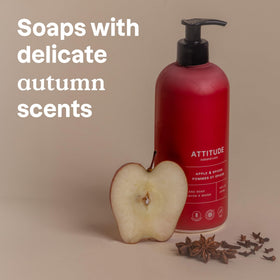 BIO SPECTRA ATTITUDE Liquid Hand Soap Apple & Spices side view