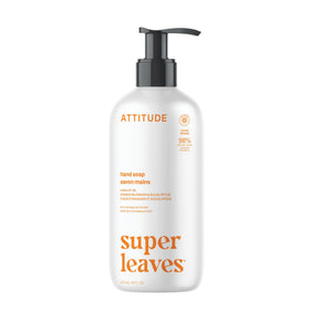 BIO SPECTRA ATTITUDE Liquid Hand Soap front view with orange blossom and eucalyptus scent