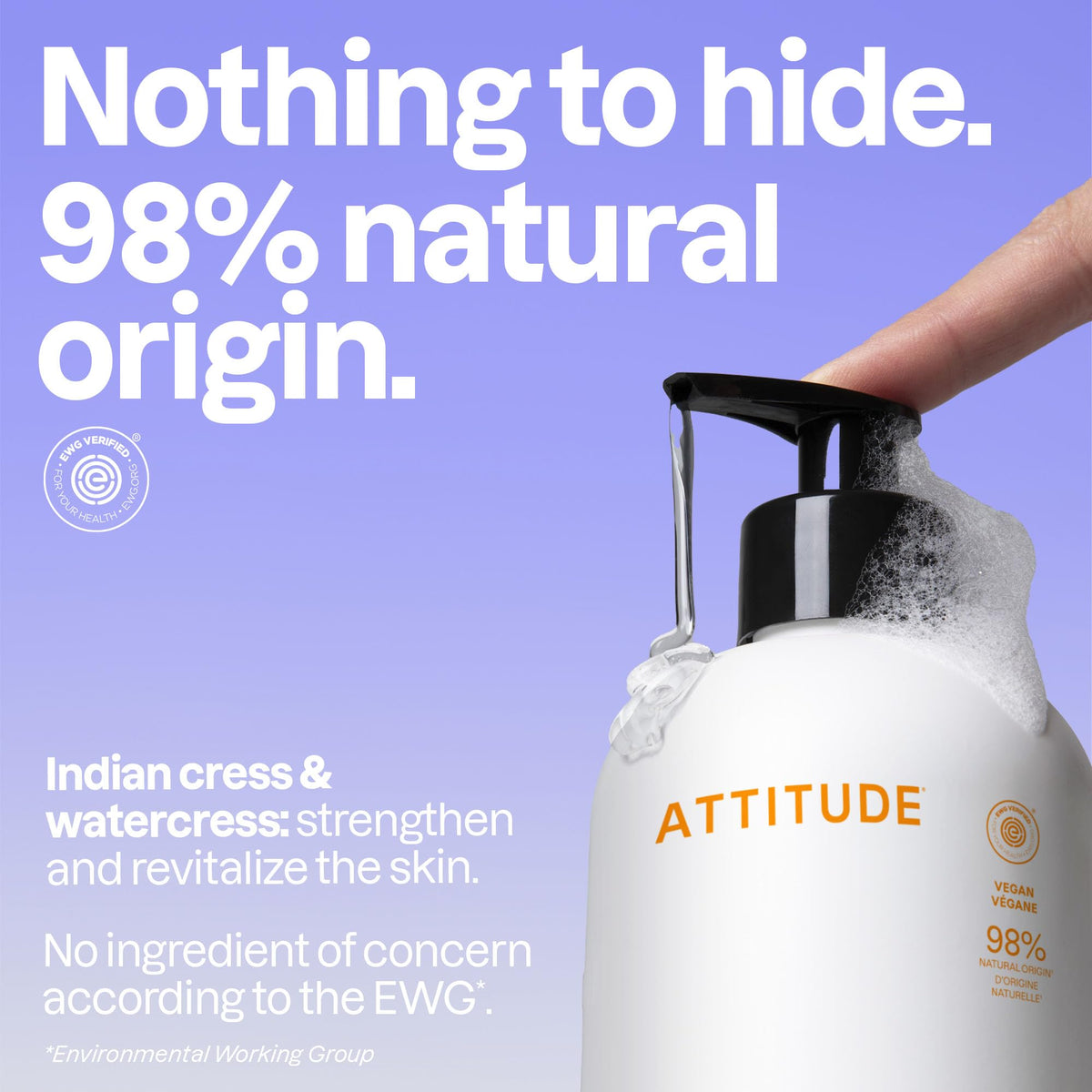 BIO SPECTRA ATTITUDE Liquid Hand Soap in a bathroom setting