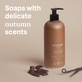 BIO SPECTRA ATTITUDE Liquid Hand Soap Vanilla Caramel side view