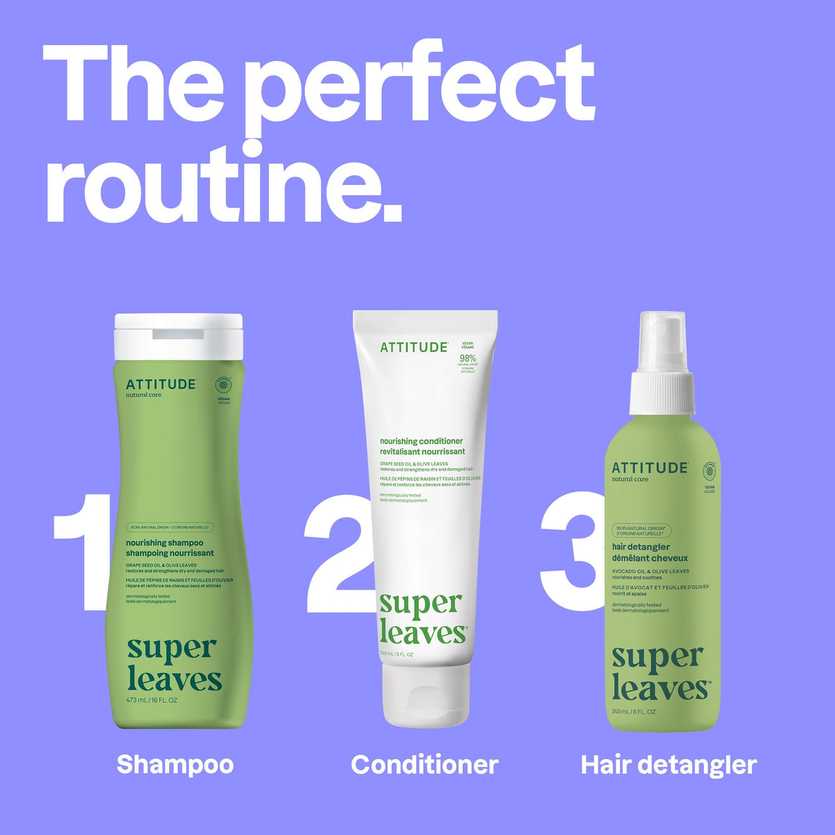 BIO SPECTRA ATTITUDE Nourishing Hair Shampoo with conditioner