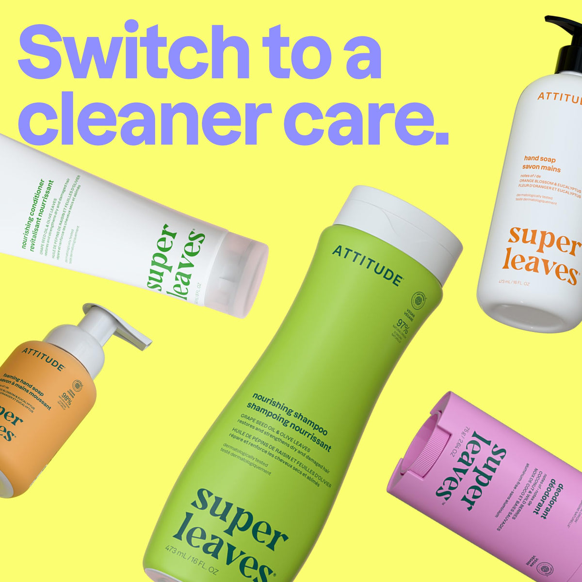 BIO SPECTRA ATTITUDE Shampoo ingredients list