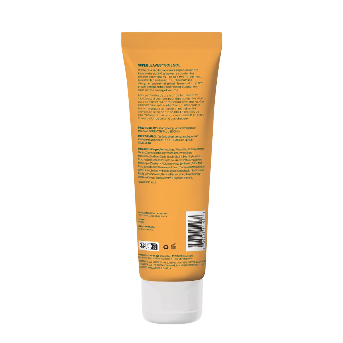 BIO SPECTRA ATTITUDE Volume and Shine Conditioner with fresh cranberries