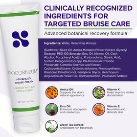 BIOCORNEUM Bruise Cream application on skin