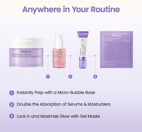 BIODANCE Caviar PDRN Liposome Bubble support lifestyle scene