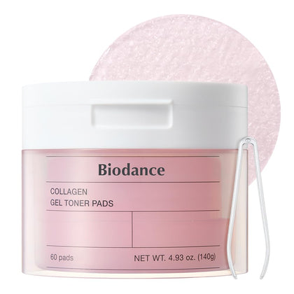 BIODANCE Collagen Gel Toner Pads packaging front view
