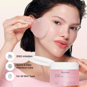 BIODANCE Collagen Gel Toner Pads side view