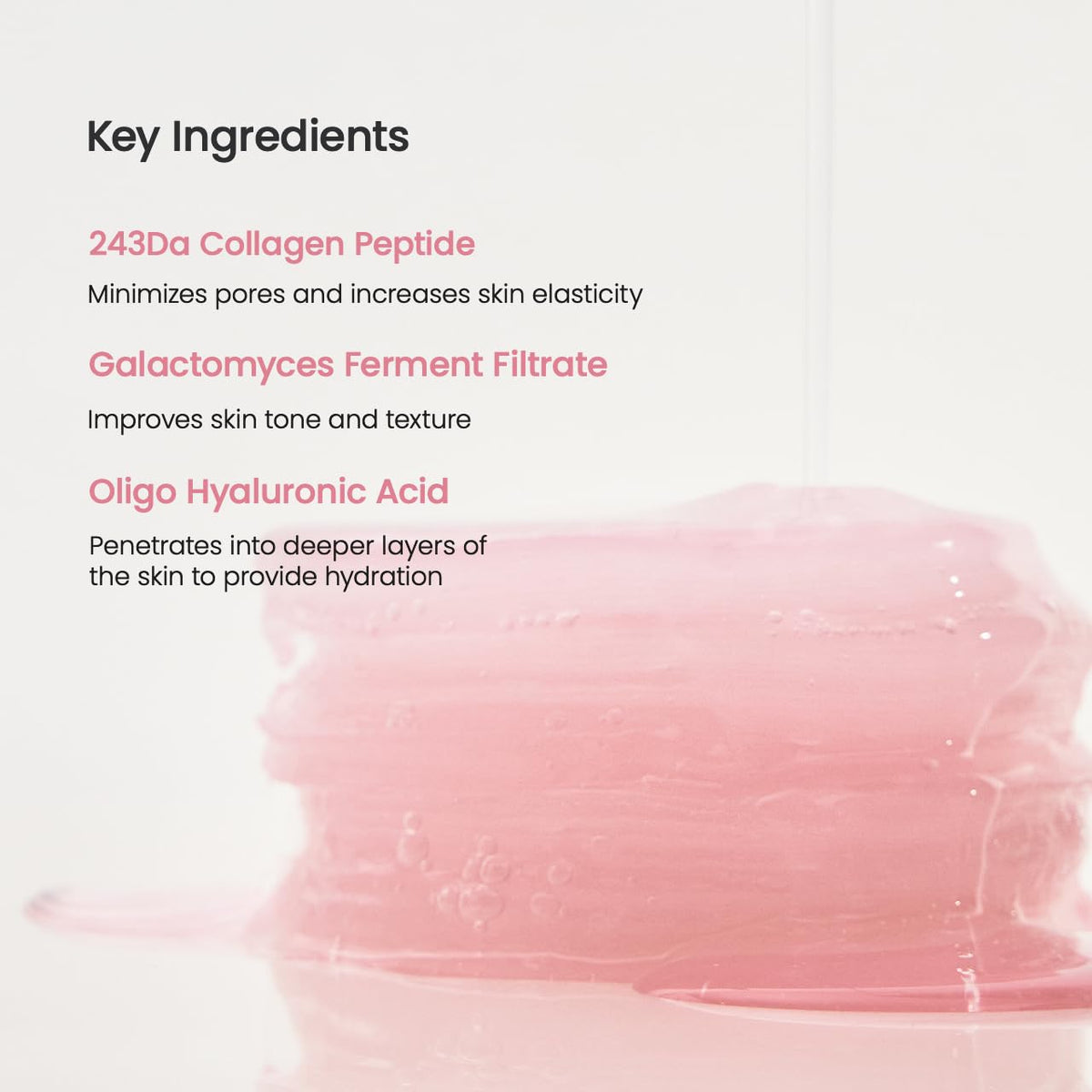 BIODANCE Collagen Gel Toner Pads texture close-up
