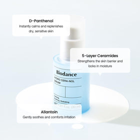 BIODANCE Hydro Cera-nol Serum texture on skin
