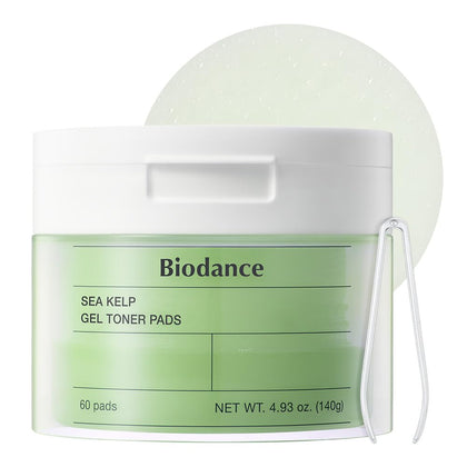 BIODANCE Sea Kelp Gel Toner Pads packaging front view