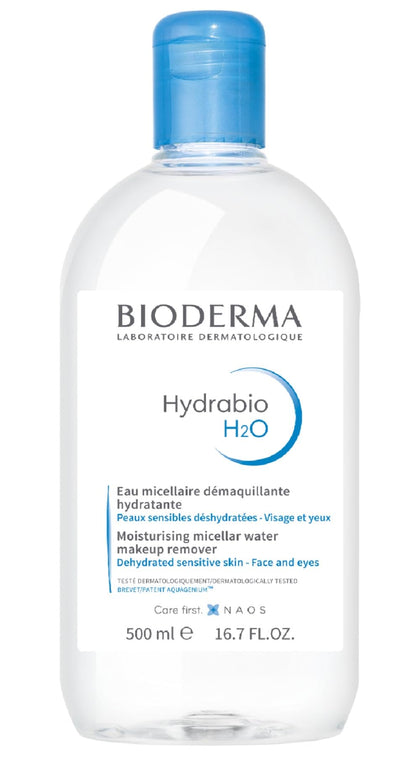 Bioderma Hydrabio H2O Micellar Water 500ml front view