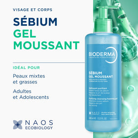 Bioderma Sébium Foaming Gel pump top view