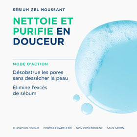 Bioderma Sébium Foaming Gel texture close-up