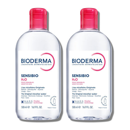 Bioderma Sensibio H2O Micellar Water Duo Pack front view