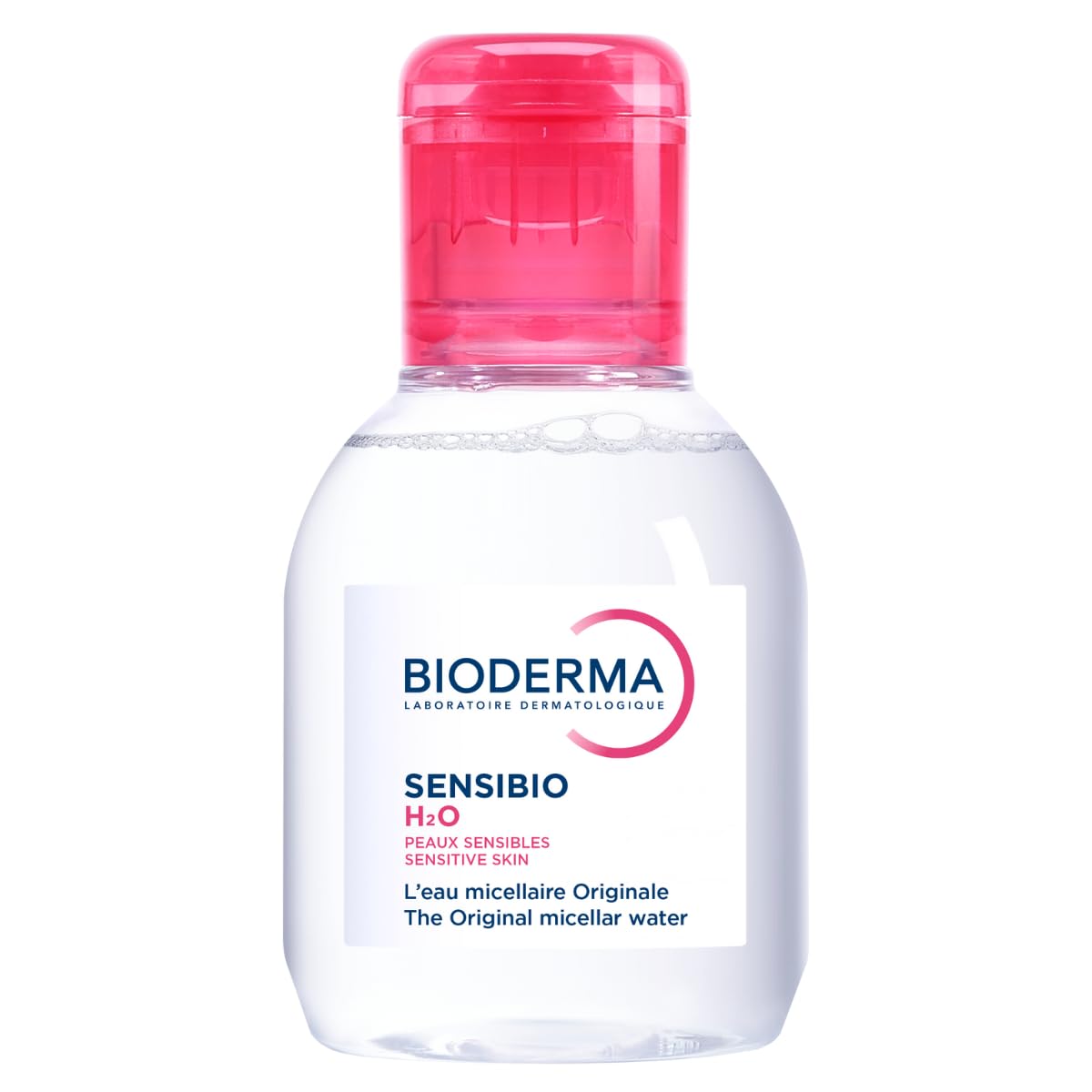 Bioderma Sensibio H2O Micellar Water front view 3.4 Fl Oz