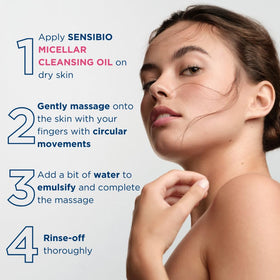 Bioderma Sensibio Micellar Cleansing Oil lifestyle use