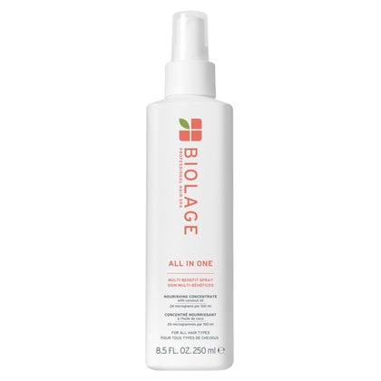 Biolage All-In-One Multi-Benefit Spray front view 8.4 fl oz