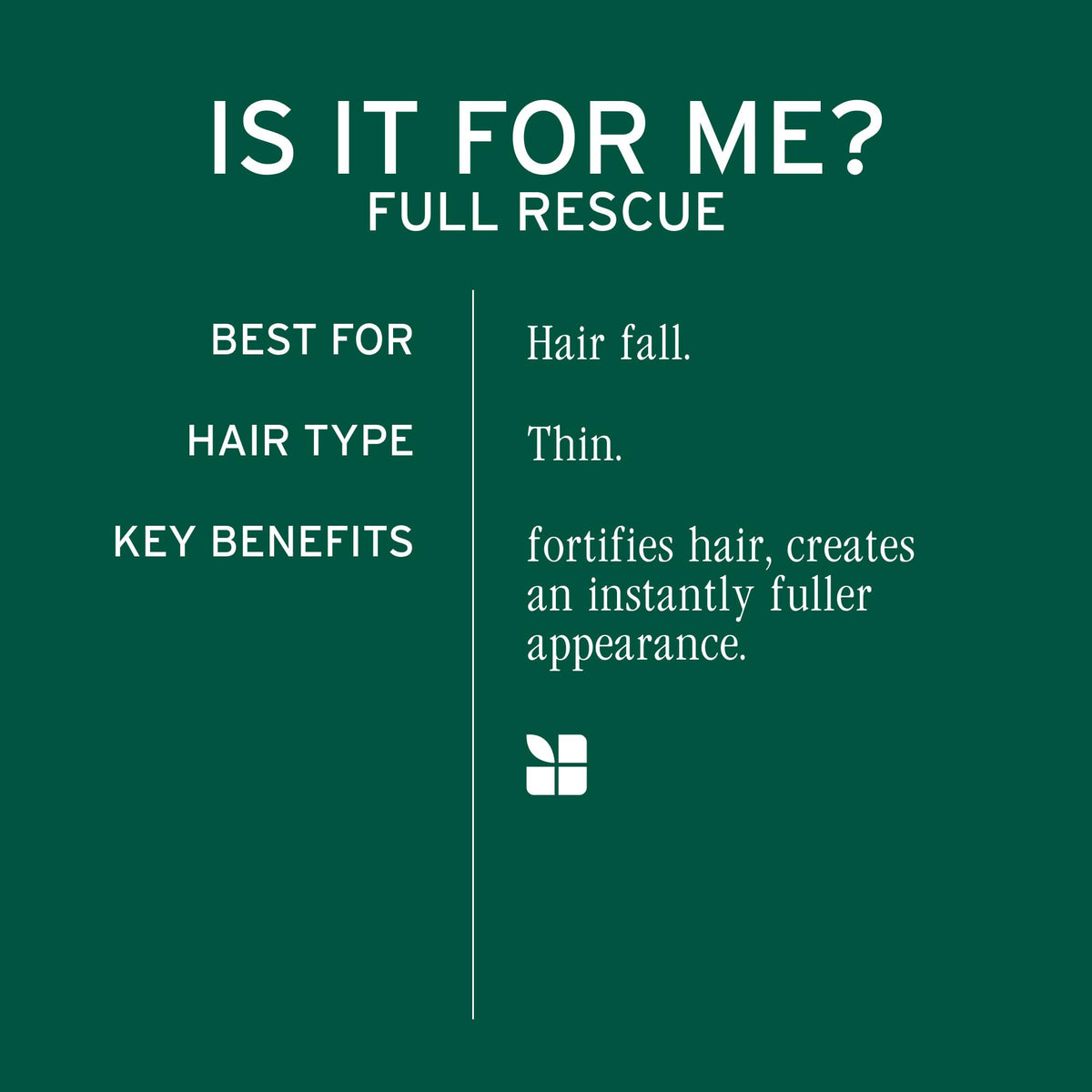 Biolage Full Rescue Densifying Leave-In Spray with styling tools