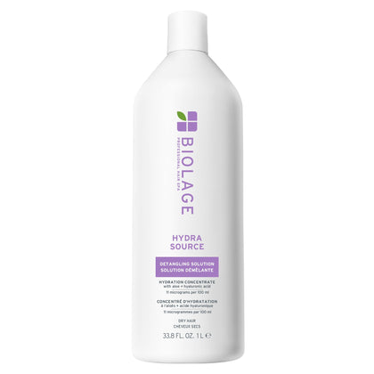 Biolage Hydra Source Detangling Solution 33.8 fl oz front view